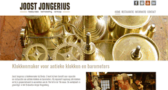 Desktop Screenshot of joostjongerius.nl