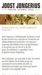 Mobile Screenshot of joostjongerius.nl